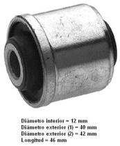  00780 - SILENTBLOC TRAPC DELT CLIO