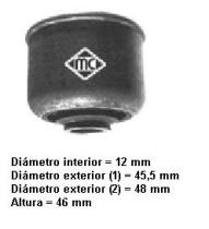  00984 - SILENTBLOC TRAPECIO R-19