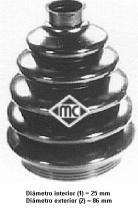 Metalcaucho 01297 - KIT L/RDA GOLF-3 IBIZA 93