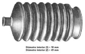 Metalcaucho 01621 - KIT CREMALLERA DUCATO DCHA.