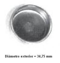 Metalcaucho 02564 - TAPON BLOQUE 34.75 MM