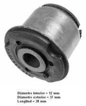  02657 - SILENTBLOC BRAZO DELT XANTIA