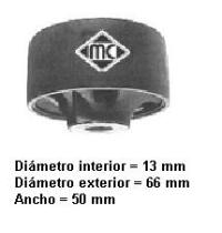  02829 - SILENTBLOC TRAPECIO FIESTA'96