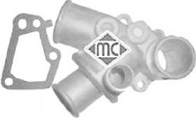 Metalcaucho 03757 - CAJA CON TERMOSTATO FIAT 1,7D-1,9D
