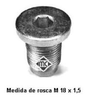 Metalcaucho 04062 - TAPON CARTER FIAT-LANCIA