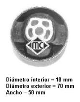 Metalcaucho 04428 - SOPORTE MOTOR TRAS PEUG 307 2.0HDI