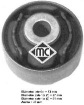  04694 - SILENTBLOC POSTERIOR TRAPECIO DELANTERO CORSA-C
