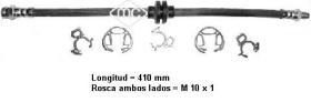 Metalcaucho 96022 - LATIGUILLO DELT FIAT TIPO