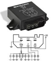  MFL34 - INTER.12 V.C/DETECCION LAMP.FUNDIDA