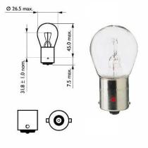 Philips 12498CP - LÁMPARA P21W CP 12V 21W BA15S