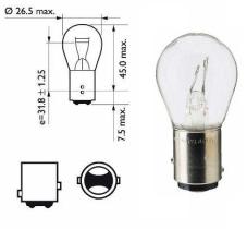  12499CP - LÁMPARA P21/5W CP 12V 21/5W BAY15D