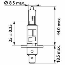  13258 - LAMP.HALOG.1 FIL.(475602)