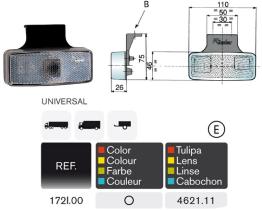 Rinder 172I00 - COLG..ESC.INCOL.C/REF.C/PAS