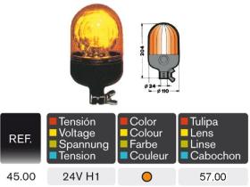 Rinder 4500 - MICROROT C/LAMP.DE 24V.