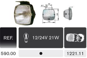 Rinder 59000 - LUZ MARCHA ATRAS E9-23007