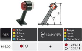 Rinder 61600 - PILOTO BICOLOR BRAZO GOMA