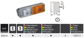 Rinder 82800 - PILOTO DELANTERO