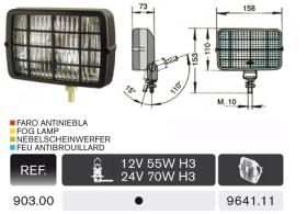 Rinder 90300 - FARO SIN LAMPARA