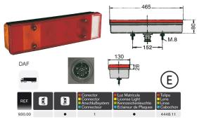 Rinder 93000 - PILOTO IZQUIERDO DAF