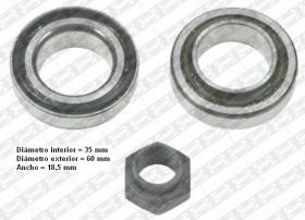 Snr R15236 - KITS RODAMIENTO RUEDA