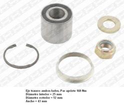 Snr R15517 - KITS RODAMIENTO RUEDA