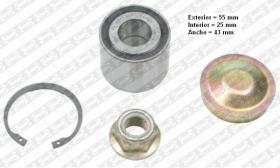 Snr R15558 - KITS RODAMIENTO RUEDA