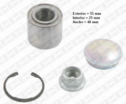 Snr R15578 - KITS RODAMIENTO RUEDA