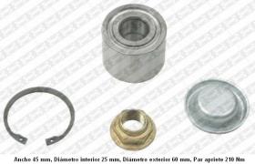 Snr R15948 - KITS RODAMIENTO RUEDA
