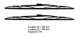  116337 - ESCOB.600 600 MM ENVASE 2 UDS.KIT SIN SURTIDOR