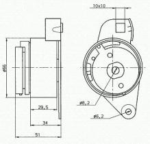 Technox TD23163 - TENSOR DE CORREA