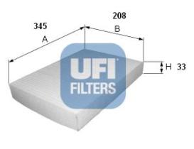 Ufi 5311000 - FILTRO AIRE HABITACULO