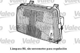 Valeo 061342 - SEAT IBIZA B.OPTICO H-4 DCHO.