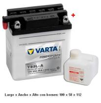 Varta 50312 - FUNSTART FRESHPACK 12V(A51 4) YB3L-