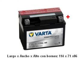 Varta 50314 - FUNSTART AGM 12V 3AH 30EN