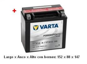Varta 51214 - FUNSTART AGM 12V(A51 4) YTX14-4 YTX