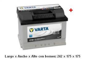 Varta C10 - BLACK DYNAMIC-HUMEDA 12V 53AH 470EN