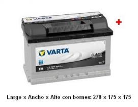 Varta E9 - BLACK DYNAMIC-HUMEDA 12V 70AH 640EN