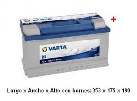 Varta G3 - BLUE DYNAMIC-HUMEDA 12V 95AH 800EN