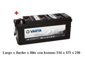 Varta J10 - PROMOTIVE BLACK-HUMEDA 12V 135AH 1000EN