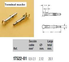 XB 1752201 - TERMINAL CON GARRAS