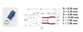 XB PVC25053 - TERMINAL AISLADO 1,0-2,5