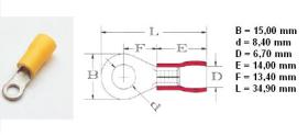  PVC55084 - TERMINAL AISLADO 2,5-6,0