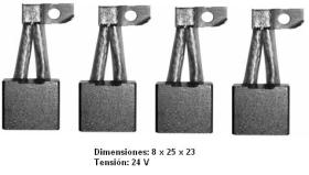 Ghibaudi SBSX100 - ESCOBILLAS