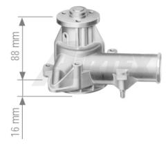 Airtex Lai 1086M1 - BOMBA AGUA FIAT,SEAT