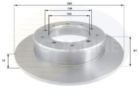 BREMBO 08531610 - DISCOS DE FRENO TRASEROS