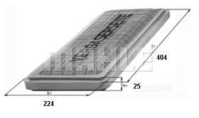 Mahle LX457 - FILTRO AIRE                     [*]