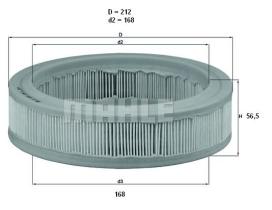 Mahle LX487 - FILTRO AIRE                     [*]