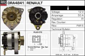  DRA4841 - ALTERNADOR RENAULT