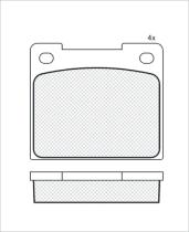 Icer 180033000 - PASTILLAS DE FRENO DELANTERAS / TRASERAS