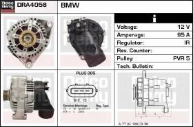 Delco Remy DRA4058 - ALTERNADOR BMW